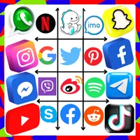 All in one Social media app icon