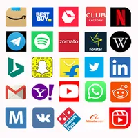 All Social Media Apps In One icon