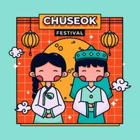 Happy Chuseok Greetings Cards icon