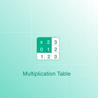 Multiplication table icon