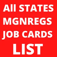 All States Mgnregs Job Card Li icon