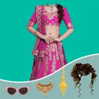 Lehenga Choli Photo Editor icon