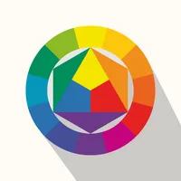 Color scheme design icon