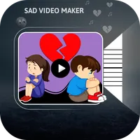 Sad Video Maker with Song icon