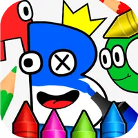 Coloring Game Rainbow Alphabet icon