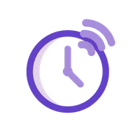 Time Teller: Current time spea icon