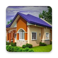 House roof model design icon