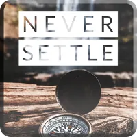 Never Settle Wallpaper icon