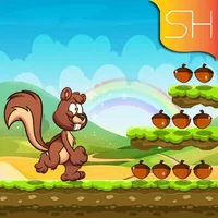 angry squirrel jungle adventur icon