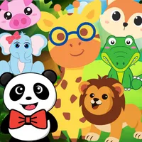 Animal cartoon kids Match3 pop icon