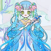 Makeup princess anime dress up icon