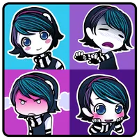 Anna Blue - Chat Stickers icon