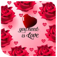 beautiful phrases of love and  icon