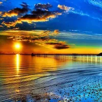 Beach Sunrise Sunset Wallpaper icon