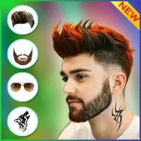 Hairstyle for Men with beard a icon