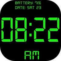 Digital Clock Simple and Big icon