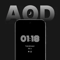 Always On Display : AMOLED icon