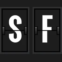 Split-Flap TV Player icon