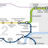 Vancouver SkyTrain Map icon