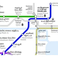 Chennai Metro Map icon