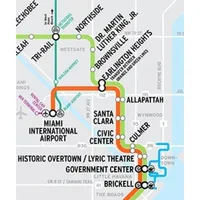 MiamiMetroRailMap icon