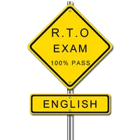 RTO Exam English - Driving Lic icon