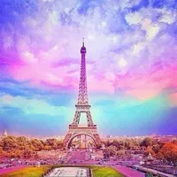 Pink Paris Wallpaper icon