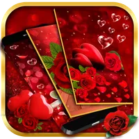 Red Rose Live Wallpaper icon