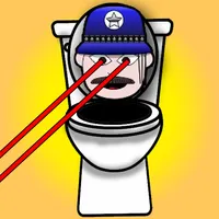 Toilet Battle Zombie vs Police icon
