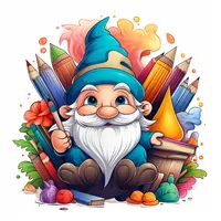 Gnome Coloring Adults icon