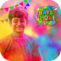 Happy Holi Photo Frame Editor icon
