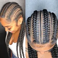 African women hair braiding icon