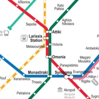 Athens Metro & Bus Map 2023 icon