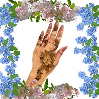 Mehndi designs simpley icon