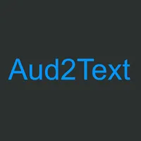 Aud2Text icon