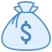 Financial control icon