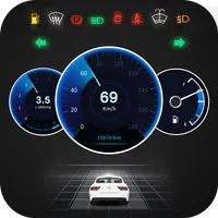 GPS Speedometer OBD2 Dashboard icon