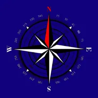 The compass magnetic icon