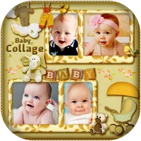 Baby Photo Collage Maker and E icon