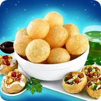 Panipuri Maker In Cooking Game icon