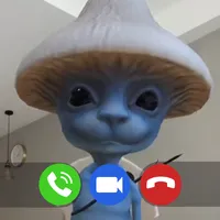 Smurf Cat Mushroom Video Call icon