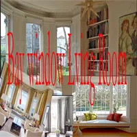 living room bay window icon