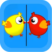Chicken fight- two player game icon