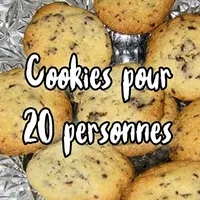 Cookies pour 20 personnes icon