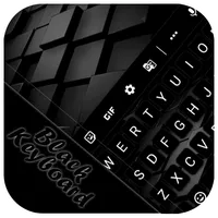 Pure Black Keyboard : Emoji Ke icon