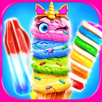 Rainbow Unicorn Ice Cream icon