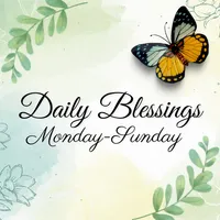 Daily Blessings Monday-Sunday icon