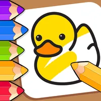 Coloring games for kids: 2-5 y icon