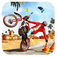 Bike stunts game & free bike g icon