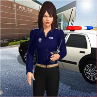 Police Mom Family Mother Life icon